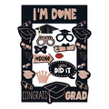 Kit de accesorios fotográficos graduación 2026 con marcos y carteles negro y oro rosa - Régulier / Marco Grande y Colección de Accesorios 3