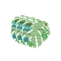 Biglietti d'invito a forma di foglia di monstera tropicale con motivi a fogliame verde - Biglietti d'Invito (10 pezzi)