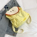 Zaino carino giallo a forma di mela con coulisse e design creativo a forma di mela - Mela / Giallo