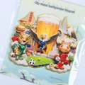 2026 Wereldbeker voetbal acryl koelkastmagneet met kleurrijke mascotte en stadsiconen - World Cup Mascotte Magnetische Koelkastmagneet