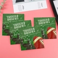 American football thema servetten met Touch Down tekst en tactisch veldontwerp - Rugbybal