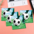 Fußball-Papierservietten mit Goal-Schriftzug und Sportmotiven für Themenpartys - Neuer Fußball