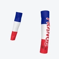 France flag themed compression arm sleeves for sun protection and soccer fan support - France Style