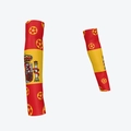 Spain flag style compression arm sleeves with soccer patterns for sun protection - Spain Style