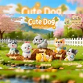Cute resin dog blind box figurine set featuring husky and corgi for desk decor - Cute Dog Paradise Series (6 Dog Breed Set) / Set of 6 (Whole Box) / Cute Dog Colors