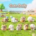 Geometric cartoon cat figurines in various colors for creative blind box collection - A001 Cute Everyday Set 8 / Full Box Set