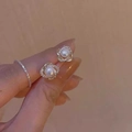 Boucles d'Oreilles Perles Entrelacées Polyvalentes - A571 Or