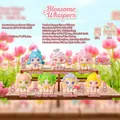 Whimsical fairy resin figurine set with 7 collectible cute flower themed characters - M435 Flower Border Honey Box 6 / Whole Box