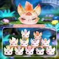 Cat crystal blind box set with 8 regular and 3 hidden styles in fantasy forest scene - A134 Encountering The Extreme Fox Little Bean Box 8 / Random One