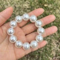 14MM Cream White Pearl Bracelet