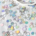 Coriandoli olografici iridescenti anello di diamante per decorazione tavola di nozze - Coriandoli Misti Anello e Punto Olografico / 100 Pezzi/Confezione