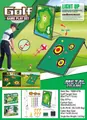 LED Golf game set with target stand, club, mat, and glowing sticky balls for kids - 67B Double-sided Golf Target Stand (Light Up) / Set (3 Light Targets/6 Axes/20 Sticky Balls/1 Club)