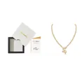 Collana cuore dorata con moissanite, certificato GRA e confezione regalo per gioielli - 45cm / Collana Moissanite Argento S925 (Con Scatola e Certificato GRA)