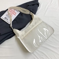 Sac bandoulière blanc ita-bag avec une fenêtre d'affichage transparente élégante - Blanc