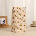 Creative sunflower and bee print kraft paper gift bag for bakery and parties - Bee Sunflower Style (841-3) / 24*13*8