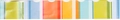 Colorful vertical striped bulletin board border with scalloped edges for classroom decor - Geometric Spliced Multicolor
