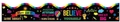 Rainbow bulletin board border with inspirational quotes and colorful heart patterns - Style 8 Black Hot Air Balloon / 7cmx5M