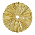 Jupe de sapin de Noël à paillettes dorées pour une décoration de fête élégante - ML-01545/33.4in