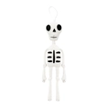 Hand-knitted skeleton doll hanging decoration for Halloween party and festive atmosphere - Knitted Skeleton Style (XSW-A049)