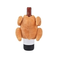 Funda de felpa para botella de vino con forma de pavo asado para mesa de Acción de Gracias - Estilo Pavo