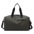 Bolsa de deporte y viaje verde oliva de gran capacidad con separación seco-húmedo - Verde