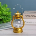 Vintage golden handheld LED lantern for Halloween festive party atmosphere decoration - Gold