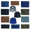 Set de 12 parches bordados con motivos de águila y ancla para decorar ropa DIY - Combinación de Set Completo de 13 Unidades