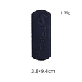 Dunkelblauer SPORTS Stickaufsticker für Hüte und Jacken, Größe 3,8x9,4 cm - Marineblauer SPORTS Buchstaben Stil (GZ-3144)