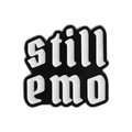Minimalistische kreative Still Emo Emaille-Anstecknadel mit schwarz-weißem Finish für Emo-Stil - Still Emo Stil (QHXZ3641)