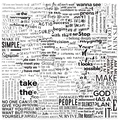 50 pieces of black and white inspirational quote stickers for laptop and DIY decoration - Black White Phrase Series
