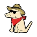 Cowboy Dog Style (QHXZ5231)