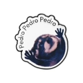Στρογγυλή καρφίτσα εμαγιέ με το ρακούν Pedro meme και λευκή βάση για τσάντες και ρούχα - Ρακούν Pedro (QHXZ5367)