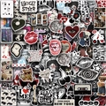 100 adesivi impermeabili Y2K Downtown Girls per laptop e chitarre con temi rock star e moda - Stile Tema Rock Star (AZ300DD260)