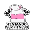 Flork Emaille-Anstecknadel mit Hanteln und Tentando Ser Fitness Aufschrift - Hanteltraining Skizze (QHXZ5734)