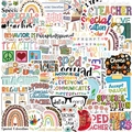 50-delige set levendige cartoon stickers voor speciaal onderwijs voor laptops en gitaren - Speciaal Onderwijs Leraar Thema (TT254)