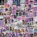 Dark Academia Hekserij Sticker Set voor Laptops Gitaren en Bagage DIY Decoratie - Witchy Boeken Thema