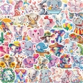 Packung mit 50 Cartoon Elefant wasserdichte Aufkleber für Laptop und Koffer Deko - Cartoon Elefant (PMS229)
