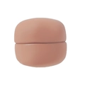 Fashion magnetic clip in nude pink finish for scarves and hair accessories - Light Nude Pink