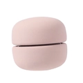 Pink magnetic scarf clip holder with smooth matte finish for fashion accessories - Pink
