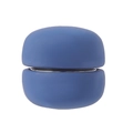 Dark blue magnetic silicone clip for scarves and hair accessories in macaron style - Dark Blue