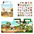 Libro di adesivi portatile a tema animali dello zoo con 40 sticker per l'apprendimento - Tema Zoo