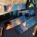 30 vintage Lesezeichen mit Naturfotografien und künstlerischen Zitaten für das Tagebuch - Retro Universum Kollektion