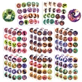 Lot de stickers d'Halloween imperméables avec citrouilles et fantômes pour décoration - Style Mixte Halloween Dessin Animé