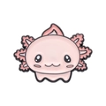 Süße rosa Axolotl Cartoon Emaille Brosche aus Legierung im minimalistischen Stil - Xz9587