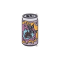 Colorful soda can enamel pin featuring artistic Yes You Can inspirational text - Inspirational Soda Can Style (QHXZ3302)