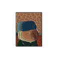 Capybara enamel pin featuring Van Gogh self-portrait style with hat and pipe design - Van Gogh Self-Portrait Capybara Style (QHXZ3381)