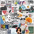50 waterproof mathematical formula stickers for laptop, guitar and DIY decoration set - Math Formula Theme