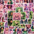 50 stickers graffiti fille dopamine colorés pour ordinateur portable et décor DIY - Style de Graffiti Fille Cartoon