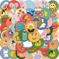 Pack de 50 pegatinas de garabatos de sol para decorar guitarras y ordenadores - Serie de Ilustraciones Sunshine