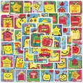 50 bunte Belohnungsaufkleber für Kinder mit Motivationssprüchen für Laptops und Gitarren - Motivation Kinder Belohnung Stil (PMS179)